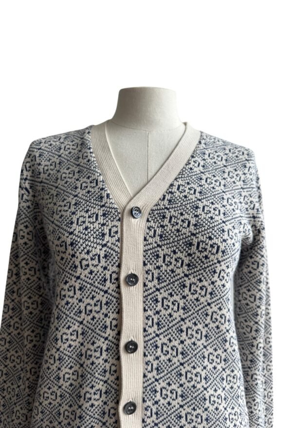 GUCCI - CARDIGAN ALLOVER JAQUARD - Image 7